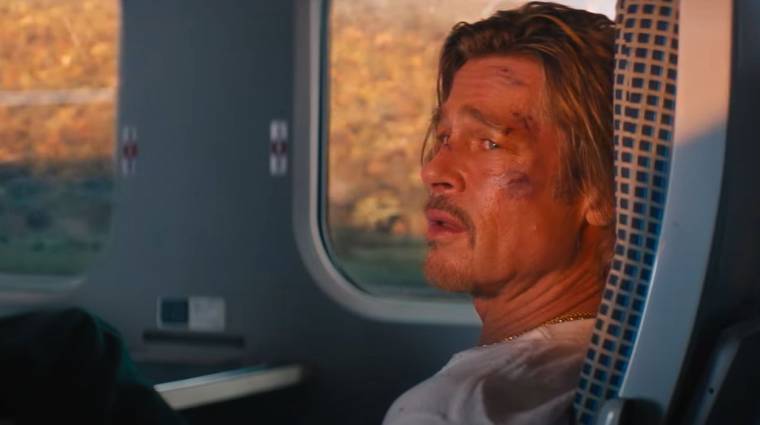 Brad Pitt John Wickként küzd a Bullet Train első trailerében bevezetőkép
