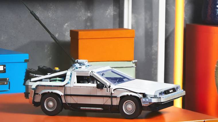 Részletes, gyűjtői LEGO DeLorean modell érkezik bevezetőkép