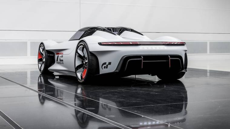 A Porsche Vision Gran Turismo sajnos csak virtuális formában létezik (Fotó: Porsche)