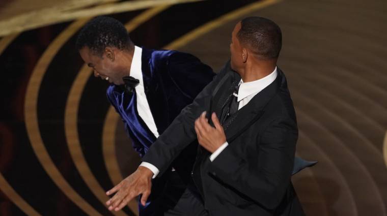 Will Smith lekevert egy pofont Chris Rocknak az Oscar-díjátadón bevezetőkép