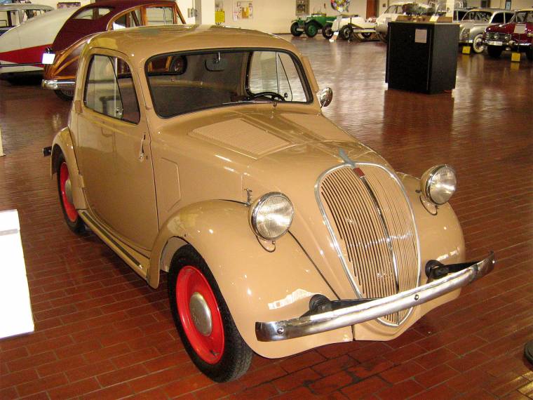Az eredeti Fiat Topolino 1936 és 1955 között készült (Fotó: Wikipedia)