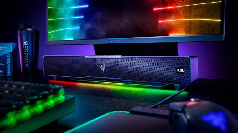THX hangzással és Chroma RGB-vel támad a Razer új gamer soundbarja kép