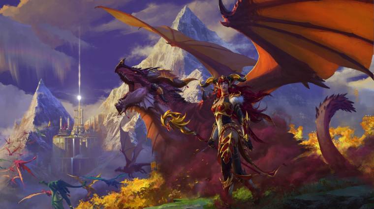 Ekkor jöhet a World of Warcraft: Dragonflight bevezetőkép