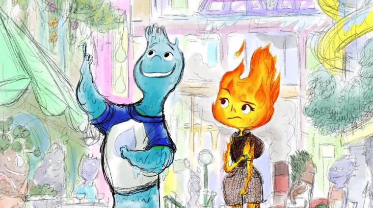A Pixar következő rajzfilmje elementálokról fog szólni bevezetőkép