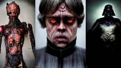 Rémálmokba illő a Star Wars karakterek horrorisztikus újragondolása kép