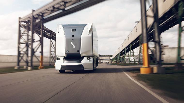Az Einride Pod lehet a világ első önvezető kamionja, amely közúton hajt (Fotó: Einride.tech)