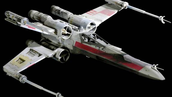 Mesés összeget fizettek az eredeti Star Wars mozifilmekben használt X-Wing makettért kép