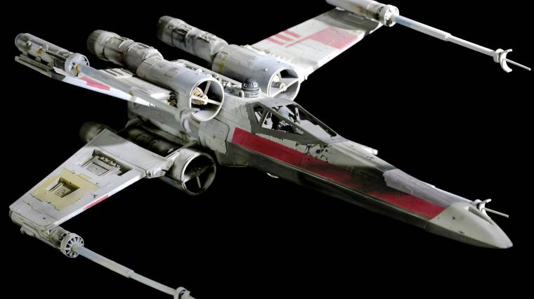 Mesés összeget fizettek az eredeti Star Wars mozifilmekben használt X-Wing makettért bevezetőkép