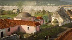 A XVII. századi Pest-Buda utcáit mutatja be ez az Unreal Engine videó kép