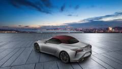 Irídiumezüst fényezést párosít sötétvörös belső díszítésekkel az új luxus-Lexus kép