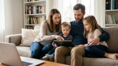 10 tipp, hogyan alakíts ki egészséges digitális szokásokat a családdal kép