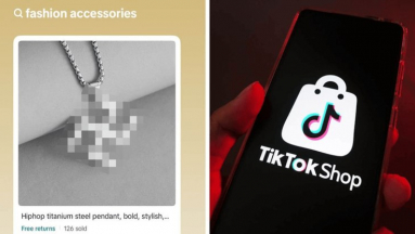 Hogyan jelenhetett meg horogkereszt a TikTok Shop ajánlataiban egy teljesen félreértett ékszerként? kép