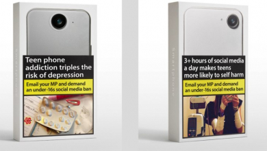 Cigarettásdoboz-kampány indult, hogy tiltsák be 16 év alattiaknak a közösségi médiát kép