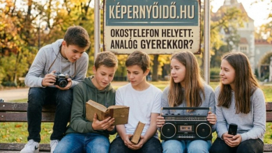 Okostelefon helyett analóg gyerekkor? Egyre több szülő mond nemet a digitális nyomásra kép
