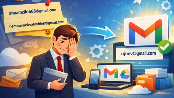 Hamarosan lecserélheted a régi Gmail-címedet úgy, hogy a Google-fiókod és az adataid megmaradnak - ezt kell tudni róla kép