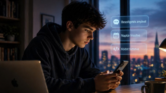 Milyen jót chateltél a gyerekeddel! Kár, hogy nem is ő volt az... kép