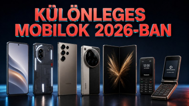 6+1 különleges telefon 2026-ban, amire érdemes odafigyelni kép