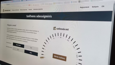 Mennyire gyors az otthoni neted? Megújult az NMHH internetmérője, a Szélessáv.net kép