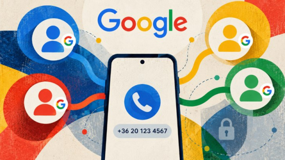 A Google a tudtod nélkül is hozzárendelhette a telefonszámodat több fiókodhoz, mutatjuk, hogyan ellenőrizheted kép