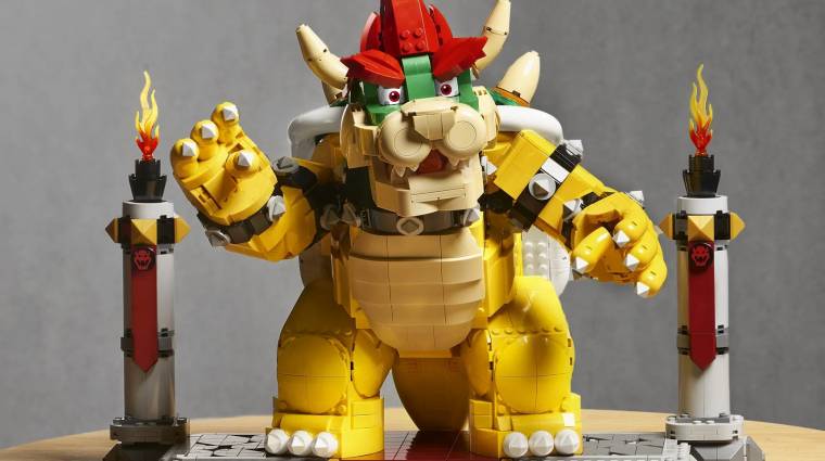 Szerencsére alig kerül 100 ezer forintnál többe ez a LEGO Bowser bevezetőkép