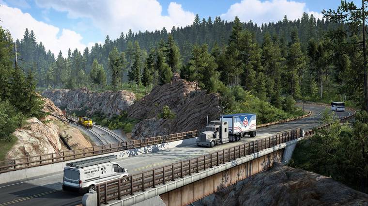 Gyönyörű helyszíneken utazhatunk át az American Truck Simulator legújabb kiegészítőjével bevezetőkép