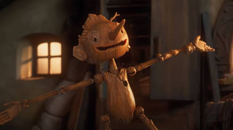 Lenyűgöző, ahogy Pinokkió új életre kel Del Toro filmjének előzetesében kép