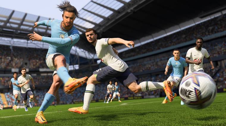 Napi büntetés: már a FIFA 23 gameplay videójában is bugos az egyik játékos bevezetőkép