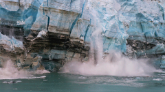 Az Antarktiszról ismét leszakadt egy kisebb városnyi méretű jéghegy kép