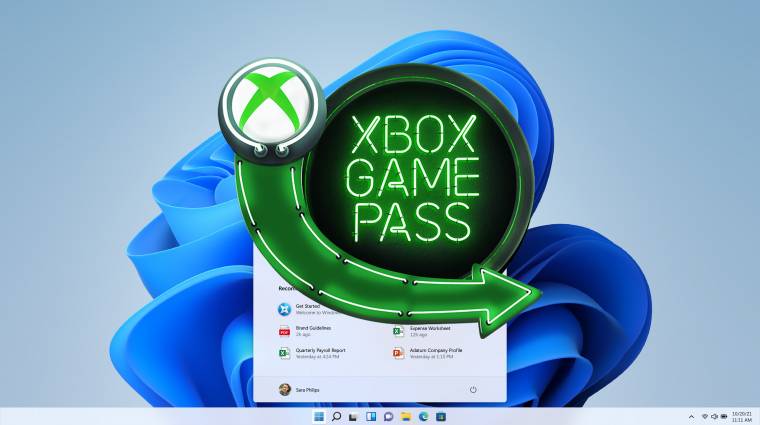 Game Pass widgetet tesztel a Microsoft a Windows 11-ben kép