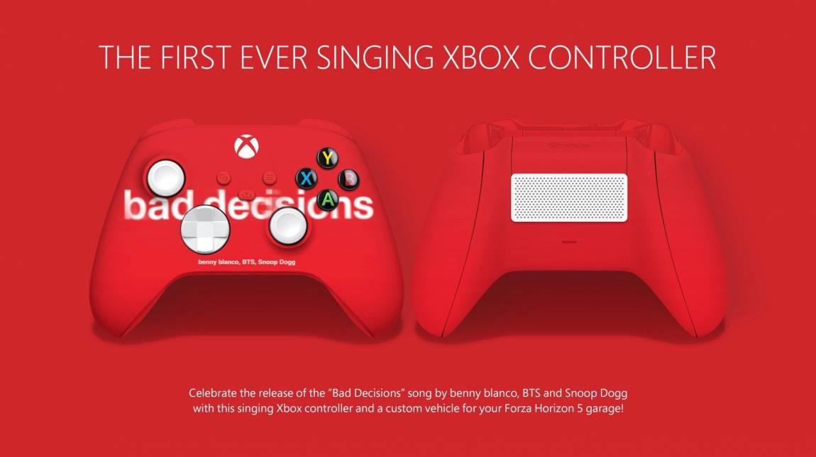Napi büntetés: elkészült az első éneklő Xbox kontroller kép