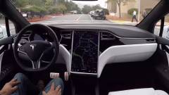 Ijesztő hibákat vétett az önvezető Tesla a videós teszt közben kép