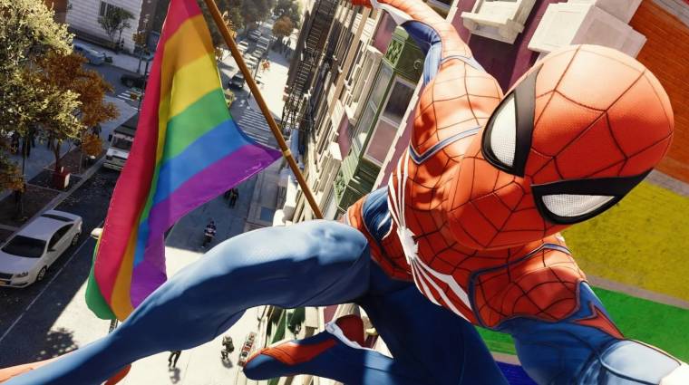 Törölték a modot, ami eltávolította a szivárványos zászlókat a Marvel's Spider-Manből bevezetőkép