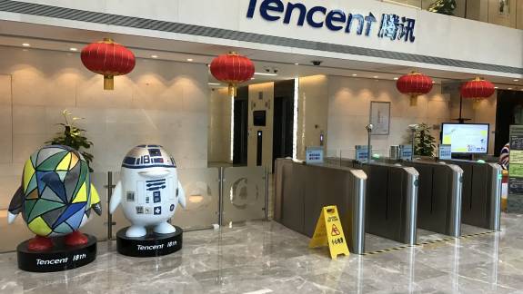A Tencent minden idők első bevételcsökkenését könyvelhette el kép