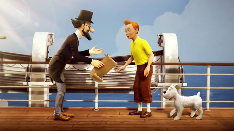Kiderült, hogy melyik történetet dolgozza fel az új Tintin játék, megérkeztek az első képek is