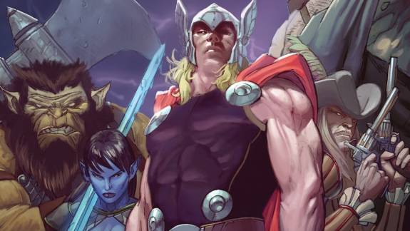 Thor sötételfek és céges ügyvédek ellen veszi fel a harcot kép