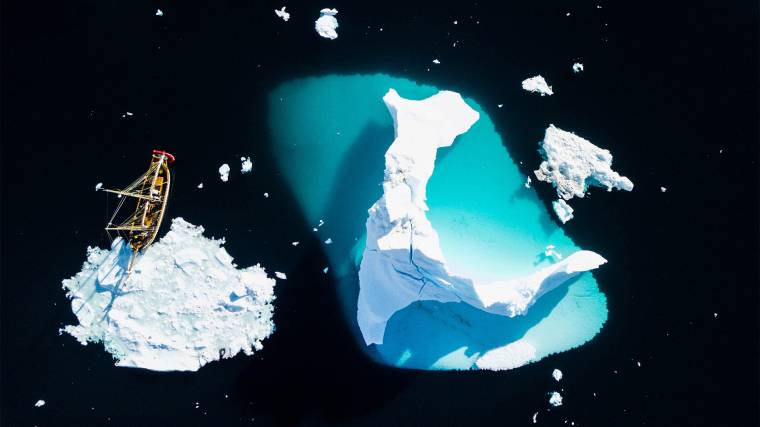 A grönlandi jégtakaró 2012-ben érte el eddigi minimumát (Fotó: Unsplash/Dylan Shaw)