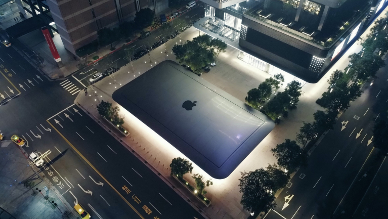 Apple bezárja első kínai üzletét - visszavonulás a második legfontosabb piacról kép