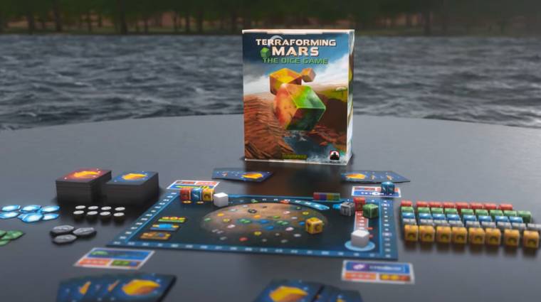 Még egyszerűbb formában, kockajátékként is megjelenik A Mars terraformálása bevezetőkép