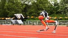 Guinness-rekordot döntött a 100 méteres távon sprintelő robot kép