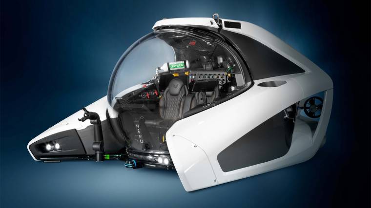 Az elektromos tengeralattjáró 4K-kamerával és robotkarral is kiegészíthető (Fotó: U-Boat Worx)