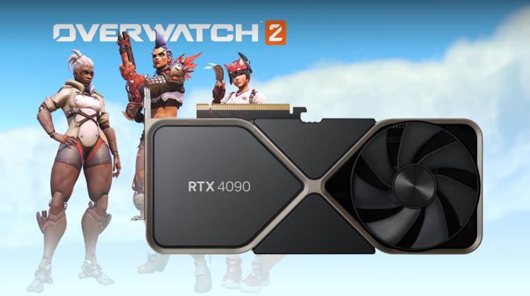 500 fps felett pörgeti az Overwatch 2-t a GeForce RTX 4090 kép