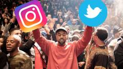 Antiszemita posztok miatt az Instagram és a Twitter is zárolta Kanye West profiljait kép