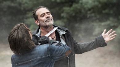 Képeken Negan és Maggie The Walking Dead sorozata