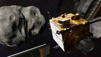 Történelmi siker: a NASA eltérített egy aszteroidát kép