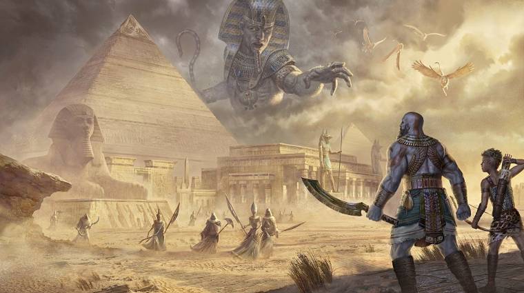 Így nézne ki egy egyiptomi God of War bevezetőkép