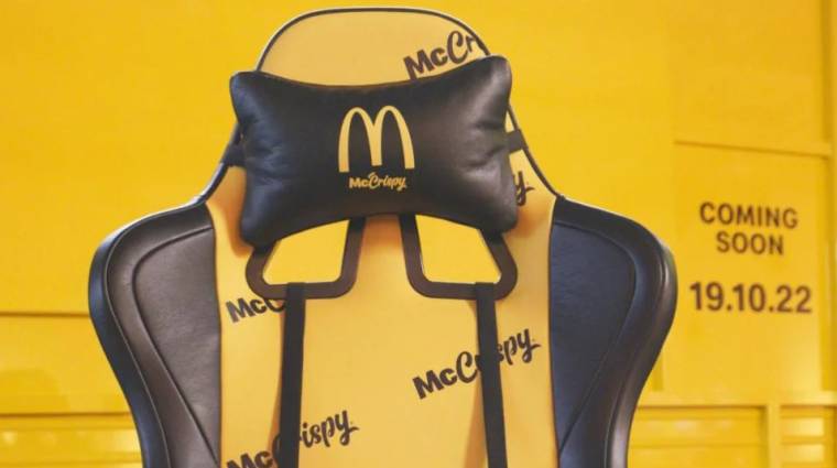 Mindig kéznél lesz a kalória a McDonald's saját gamer székével bevezetőkép