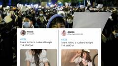 Pornós spamekkel igyekszik elhallgattatni a COVID-tüntetőket Kína kép