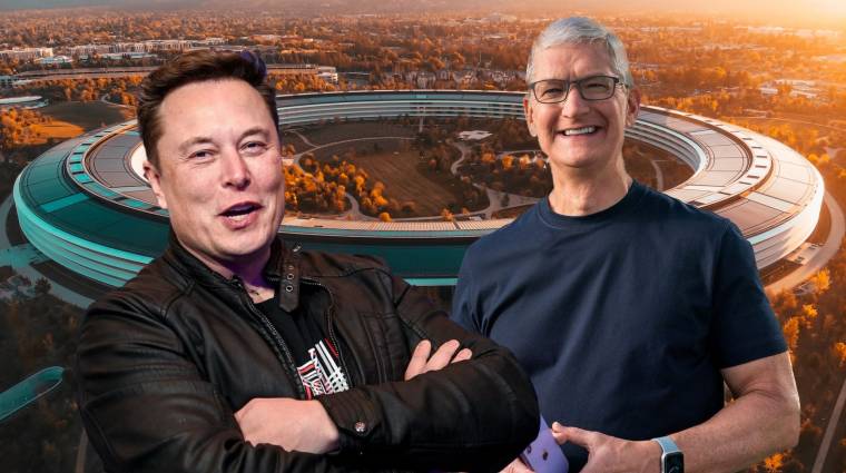Elon Musk rábeszélné az Apple vezetőjét, hogy érje be kevesebb pénzzel is kép