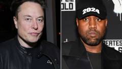 Újra elszabadulhat a baromság: Elon Musk megint esélyt adott Kanye Westnek kép