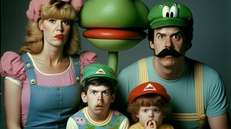 Napi büntetés: a Mario família legkellemetlenebb családi fotói mindent visznek bevezetőkép
